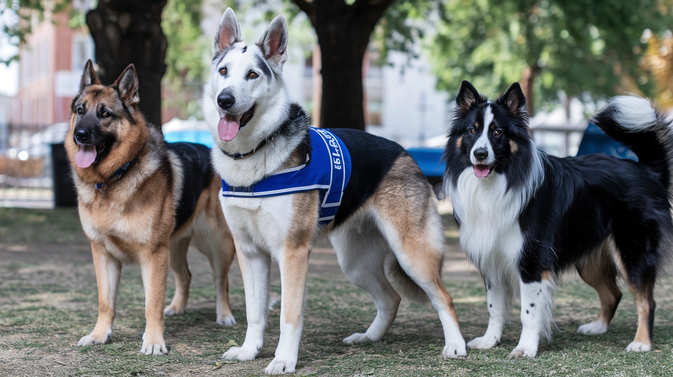 Silver Sable German Shepherd